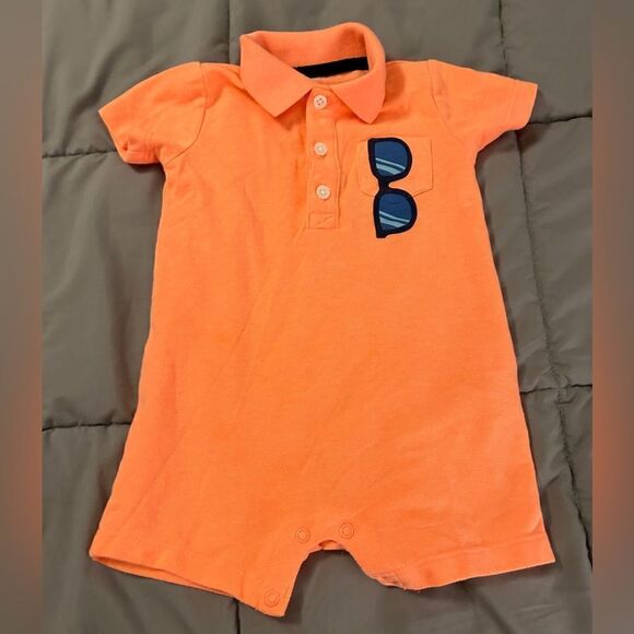 18m boys polo sunglasses romper carters - Picture 1 of 3